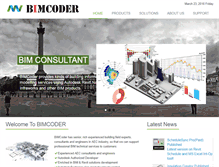 Tablet Screenshot of bimcoder.com